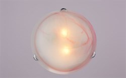 Светильник РС-117 Алебастр розовый (д.300) - фото 2192315