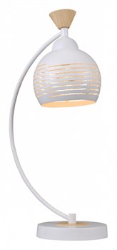 Настольная лампа декоративная Natali Kovaltseva Stuttgart STUTTGART 81052-1T MATT WHITE - фото 2516250