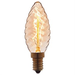 Лампа накаливания Loft it Edison Bulb E14 60Вт K 3560-LT - фото 2520044