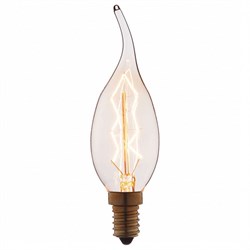 Лампа накаливания Loft it Edison Bulb E14 60Вт K 3560-TW - фото 2520045