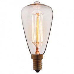 Лампа накаливания Loft it Edison Bulb E14 40Вт K 4840-F - фото 2520815