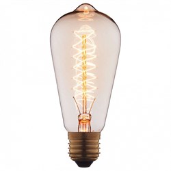 Лампа накаливания Loft it Edison Bulb E27 40Вт K 6440-CT - фото 2520816