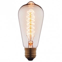 Лампа накаливания Loft it Edison Bulb E27 60Вт K 6460-CT - фото 2520817