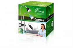 Светодиодный настольный светильник на прищепке Camelion KD-847 C06 - фото 2522520