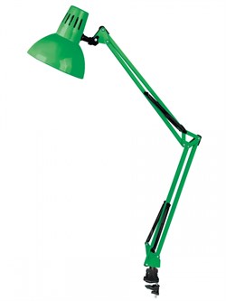 KD-312 C05 зеленый Настольный светильник на струбцине Camelion 12339 - фото 2523100