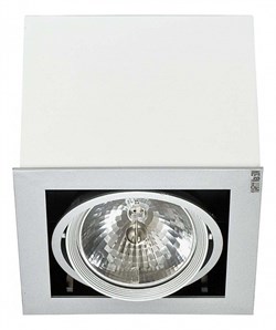 Встраиваемый светильник Nowodvorski Box White - Gray 5305 - фото 2603432
