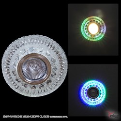 10499-9.0-001CNB MR16+LED3W CL/RGB светильник точ. - фото 2619623