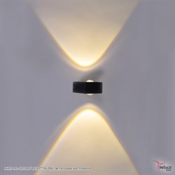 Архитектурный светильник Reluce LED 86819-9.2-002TLF LED2*3W BK - фото 2622400