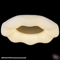 Светодиодная люстра Reluce LED 2*60W 01029-0.3-01 WOOD - фото 2622758