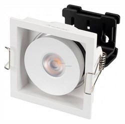 Встраиваемый светильник Arlight CL-SIMPLE-S80x80-9W Warm3000 (WH, 45 deg) 026874 - фото 2689680