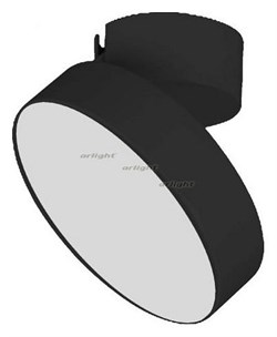 Светильник на штанге Arlight SP-RONDO-FLAP-R175-16W Day4000 (BK, 110 deg) 028163 - фото 2689800