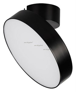Светильник на штанге Arlight SP-RONDO-FLAP-R210-20W Warm3000 (BK, 110 deg) 028165 - фото 2689806