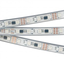 Лента светодиодная Arlight SPI-5000PGS-5060-60 12V Cx3 RGB-Auto (12mm, 13.2W/m, IP67) 029445 - фото 2698593