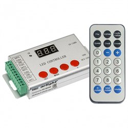 Контроллер-регулятор цвета RGBW с пультом ДУ Arlight HX-802S 022992 - фото 2702743
