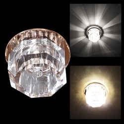 Встраиваемый светильник со светодиодной подсветкой Reluce09021-9.0-001T G9+LED3W TEA - фото 2709217