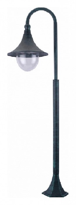 Наземный высокий светильник Arte Lamp Malaga A1086PA-1BG - фото 2772806