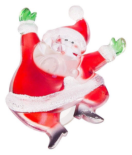 Панно световое (8.5x6.5 см) Санта Клаус 501-023 - фото 2776723