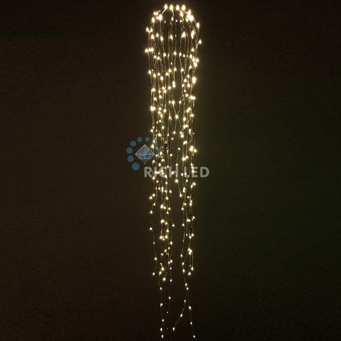 Бахрома световая Дреды [1.5 м]RL-DR1.5-W/WW - фото 2777640