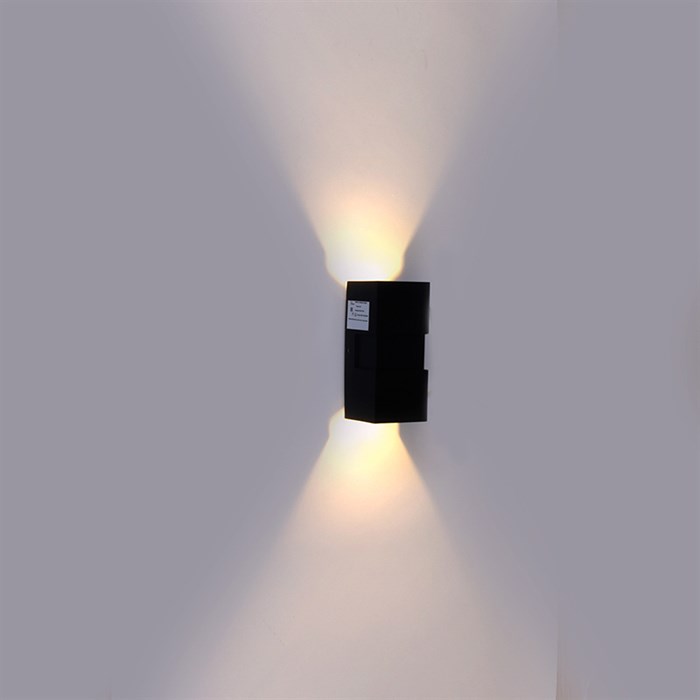 Архитектурный светильник Reluce LED 86894-9.2-002TL COB2*3W BK - фото 2788426