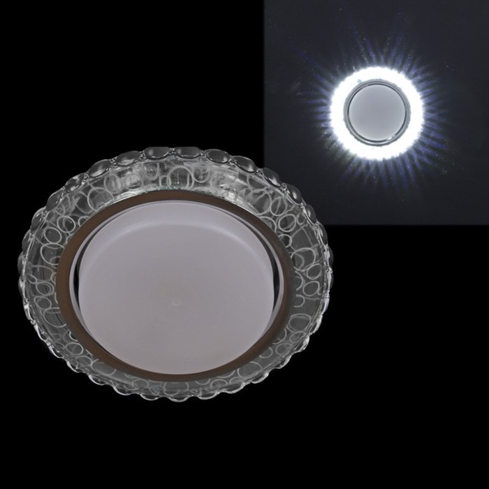 Встраиваемый светильник GX53 Reluce 53208-9.0-001PT GX53+LED4W CL - фото 2921889