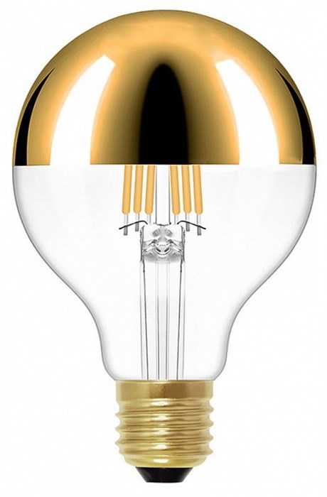 Лампа светодиодная Loft it Edison Bulb E27 6Вт 2700K G80LED Gold - фото 2965217