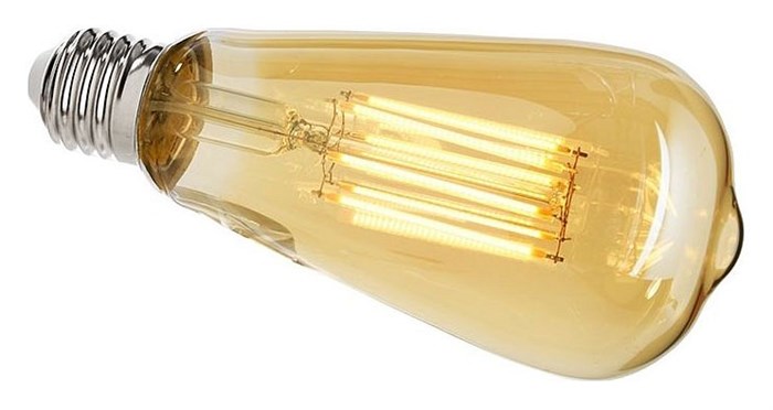 Лампа накаливания Deko-Light Filament E27 8.5Вт 2200K 180071 - фото 3096754