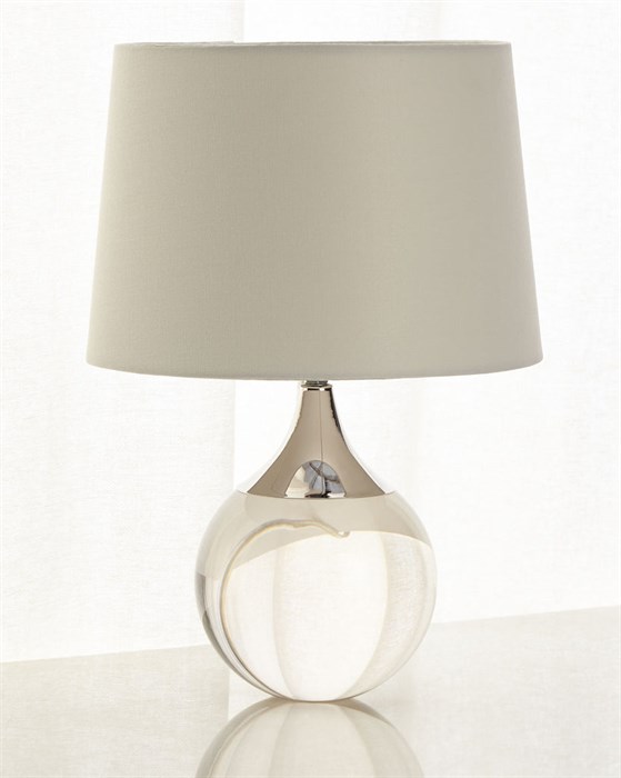 Настольная лампа "Милуоки" silver - фото 3161418