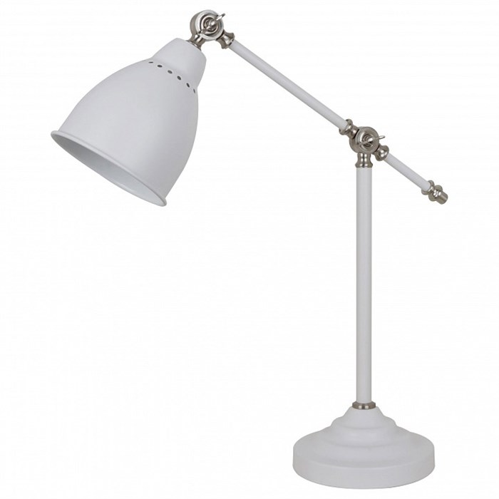 Настольная лампа офисная Arte Lamp Braccio A2054LT-1WH - фото 3215347