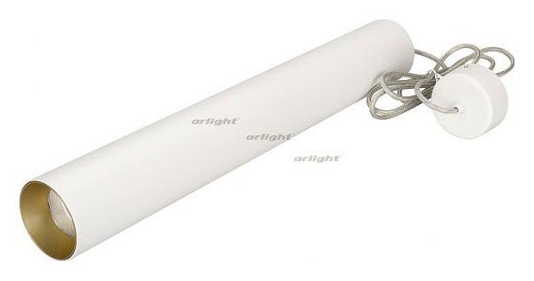 Подвесной светильник Arlight SP-POLO-HANG-LONG450-R65-8W Warm3000 (WH-GD, 40 deg) 027365 - фото 3224287