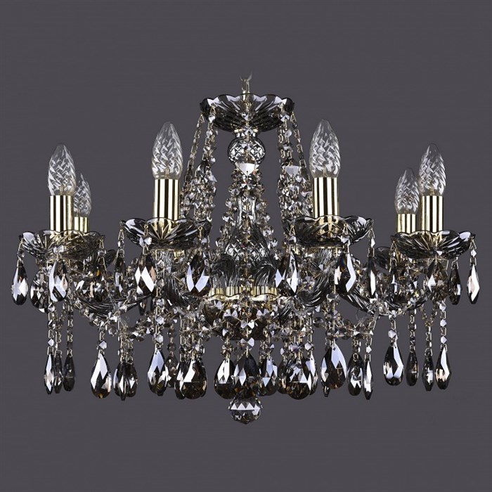 Подвесная люстра Bohemia Ivele Crystal 1413 1413/8/200/G/M731 - фото 3238002