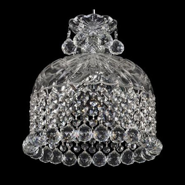 Подвесной светильник Bohemia Ivele Crystal 1478 14781/25 Ni Balls - фото 3238739