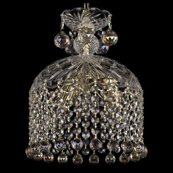 Подвесной светильник Bohemia Ivele Crystal 1478 14781/22 G Balls K801 - фото 3238813