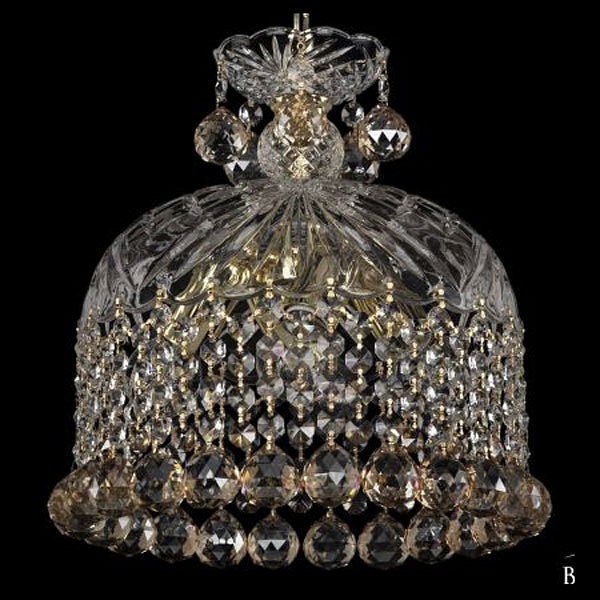 Подвесной светильник Bohemia Ivele Crystal 1478 14781/25 G Balls K721 - фото 3238819