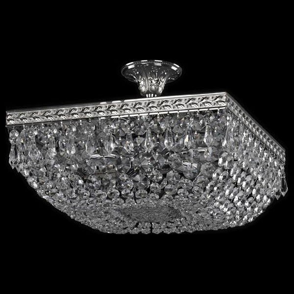 Светильник на штанге Bohemia Ivele Crystal 1901 19012/35IV Ni - фото 3238923