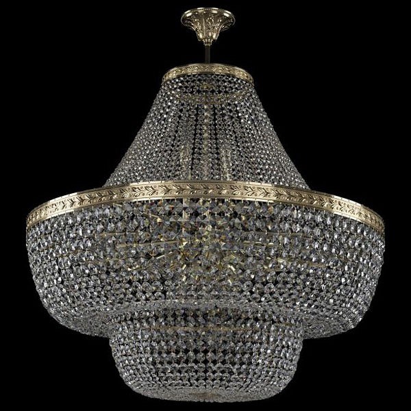 Светильник на штанге Bohemia Ivele Crystal 1910 19101/H1/90IV G - фото 3239141