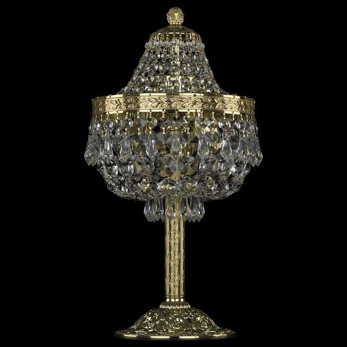Настольная лампа декоративная Bohemia Ivele Crystal 1927 19271L6/H/20IV G - фото 3239388