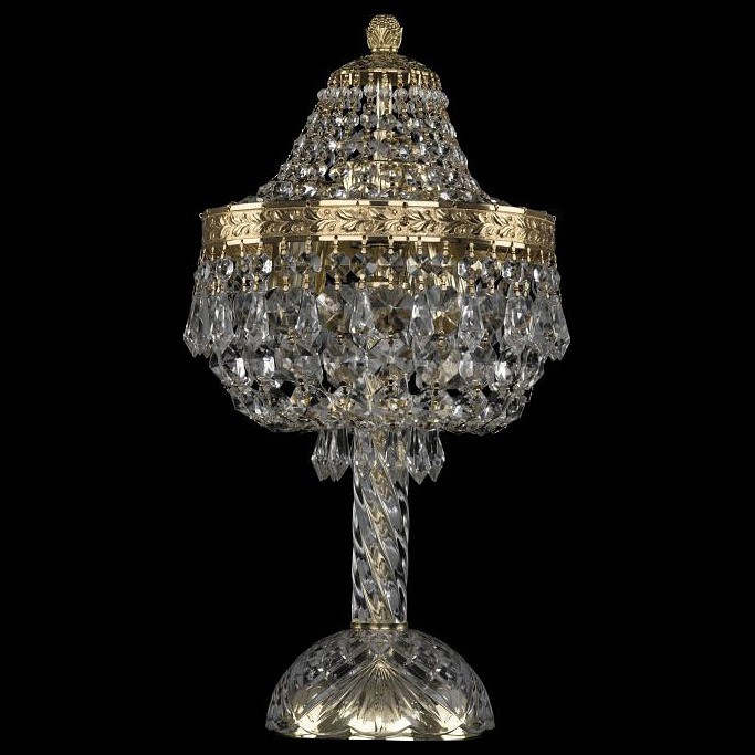 Настольная лампа декоративная Bohemia Ivele Crystal 1927 19271L4/H/20IV G - фото 3239393