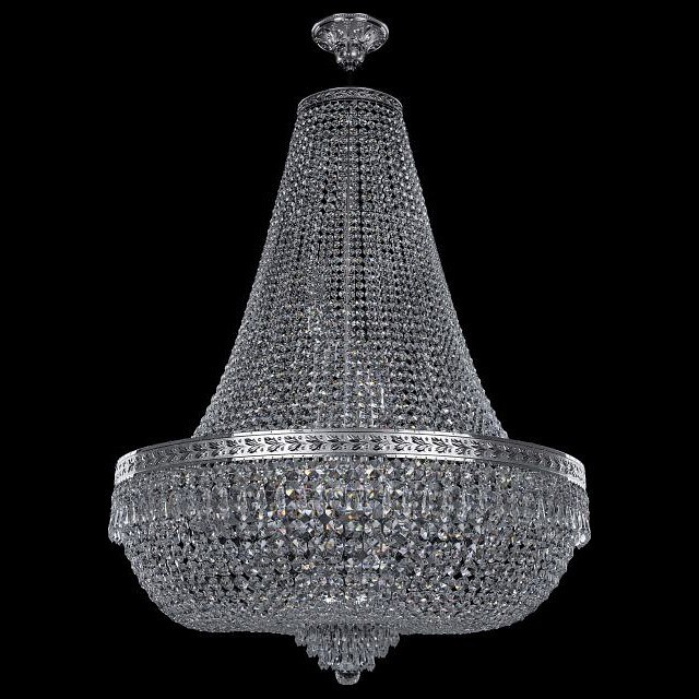 Светильник на штанге Bohemia Ivele Crystal 1927 19271/H2/80IV Ni - фото 3239425