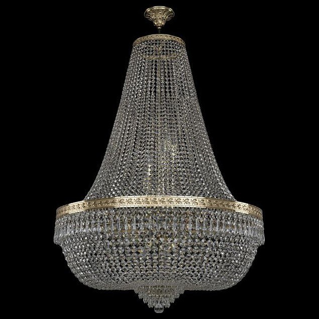 Светильник на штанге Bohemia Ivele Crystal 1927 19271/H2/90IV G - фото 3239426