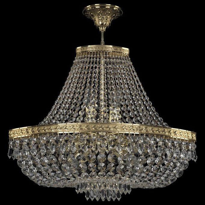 Светильник на штанге Bohemia Ivele Crystal 1927 19273/H1/55IV G - фото 3239458