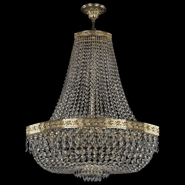 Светильник на штанге Bohemia Ivele Crystal 1927 19273/H2/60IV G - фото 3239471