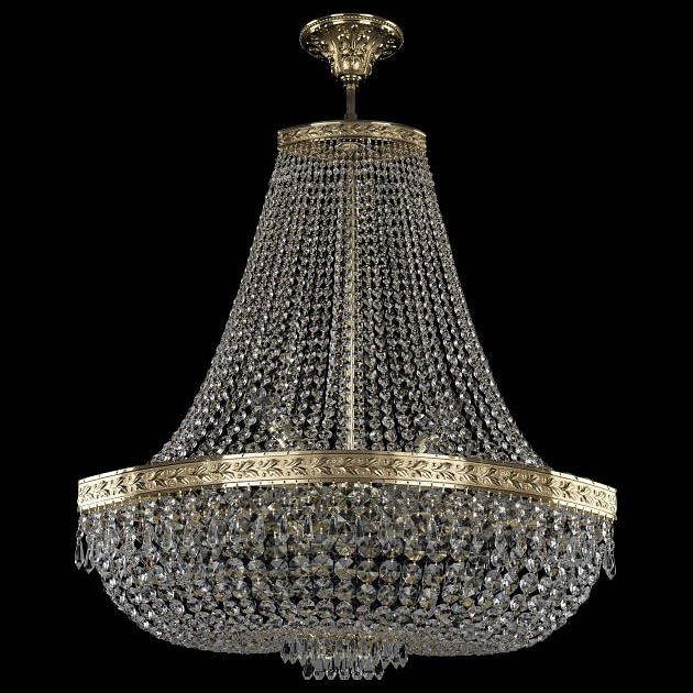 Светильник на штанге Bohemia Ivele Crystal 1927 19273/H2/70IV G - фото 3239473