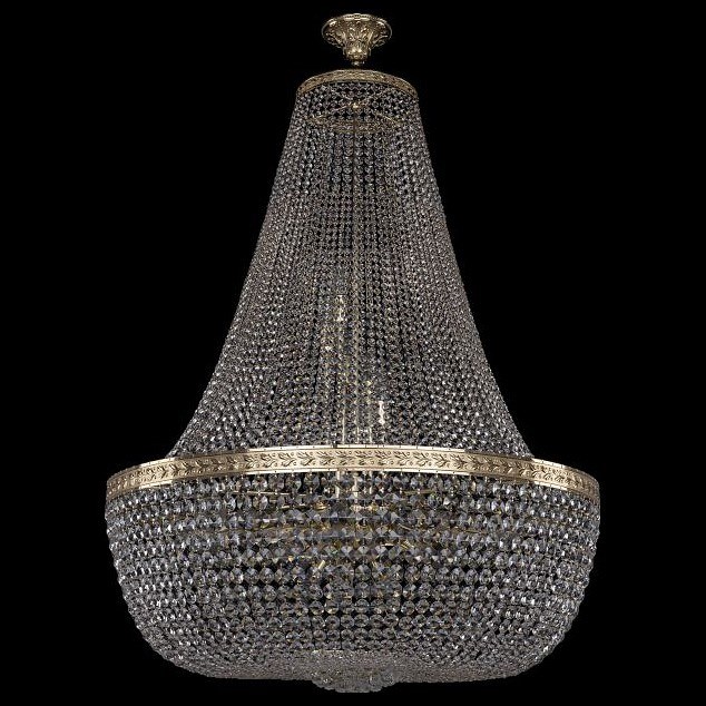 Светильник на штанге Bohemia Ivele Crystal 1928 19281/H2/90IV G - фото 3239549