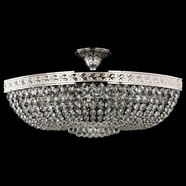 Светильник на штанге Bohemia Ivele Crystal 1928 19283/60IV Ni - фото 3239571