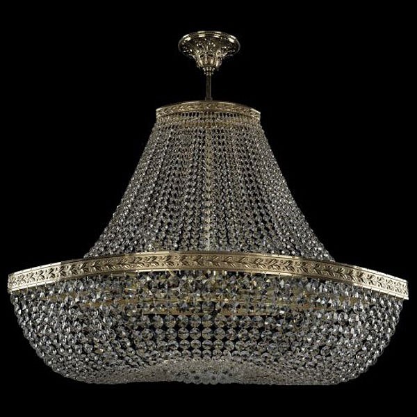 Светильник на штанге Bohemia Ivele Crystal 1928 19283/H1/90IV G - фото 3239585