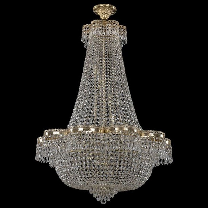 Светильник на штанге Bohemia Ivele Crystal 1930 19301/H2/75JB G - фото 3239642