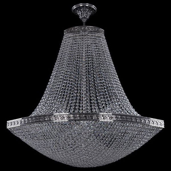 Светильник на штанге Bohemia Ivele Crystal 1932 19323/H2/90IV NB - фото 3239748