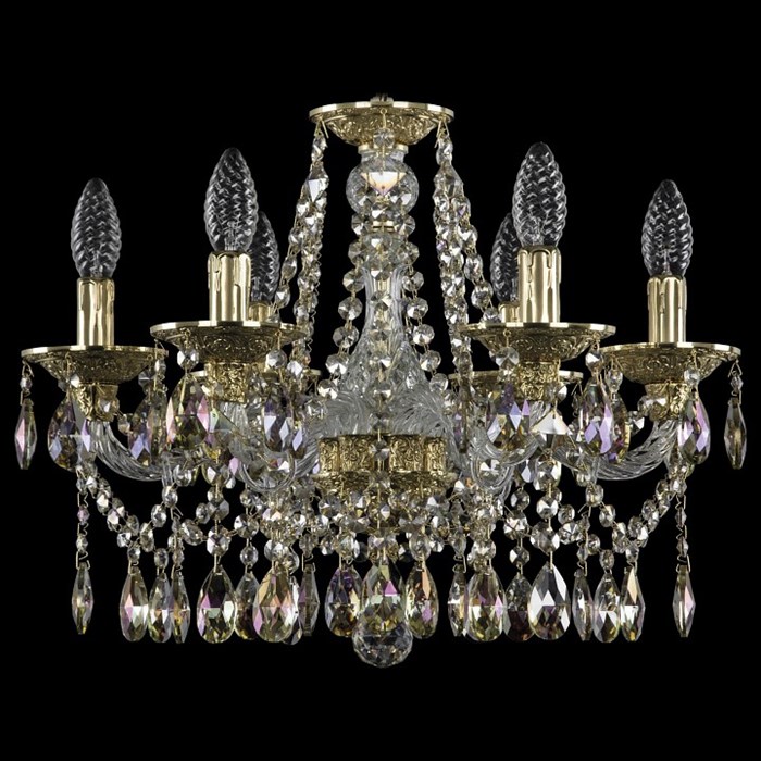 Подвесная люстра Bohemia Ivele Crystal 1613 16113/6/165 G R801 - фото 3240180