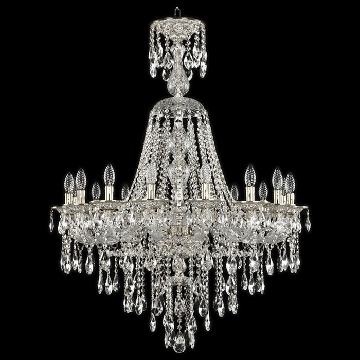 Подвесная люстра Bohemia Ivele Crystal 1615 16115/16/300/XL-115 GW - фото 3240233