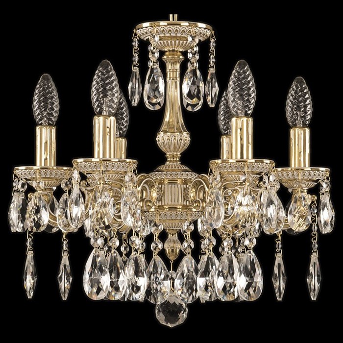 Подвесная люстра Bohemia Ivele Crystal 7501 75101/6/125 A GW - фото 3241022